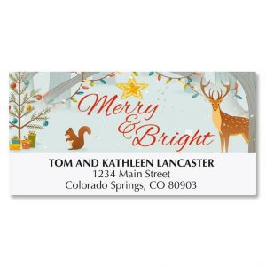 Woodland Holidays Return Address Labels