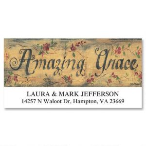 With God All Things Are Possible Return Address Labels