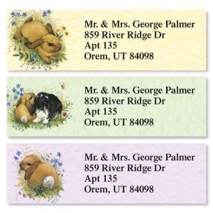 Beautiful Bouquets Classic Address Labels