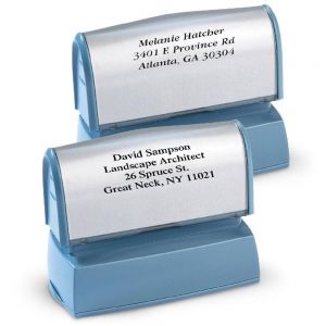classic self-inking rubber stamper