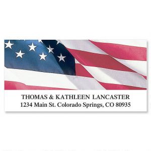 American Glory Deluxe Return Address Labels