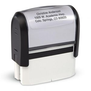 personalized mini address stamps