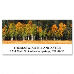 Autumn Colors Deluxe Address Labels