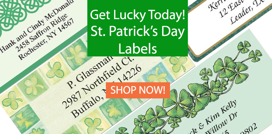 St Patricks Day Address Labels