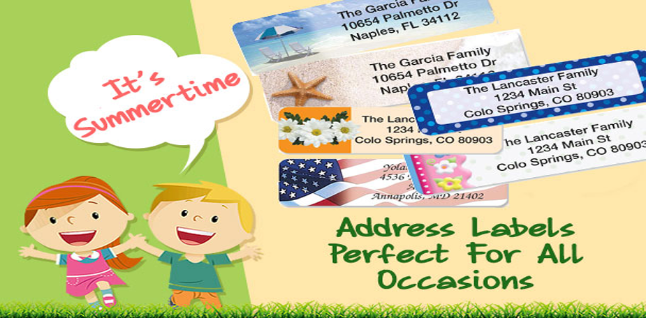 Summer Address Labels